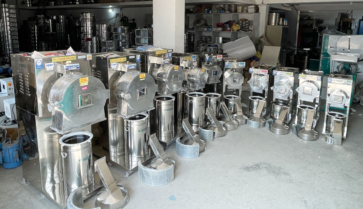 SS 2 in 1 Pulverisers